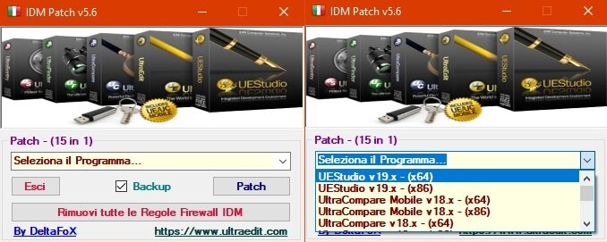 IDM Universal Patch By URET [Patch]，UEStudio，UltraFTP，UltraFinder，UltraCompare，UltraEdit，IDM产品补丁