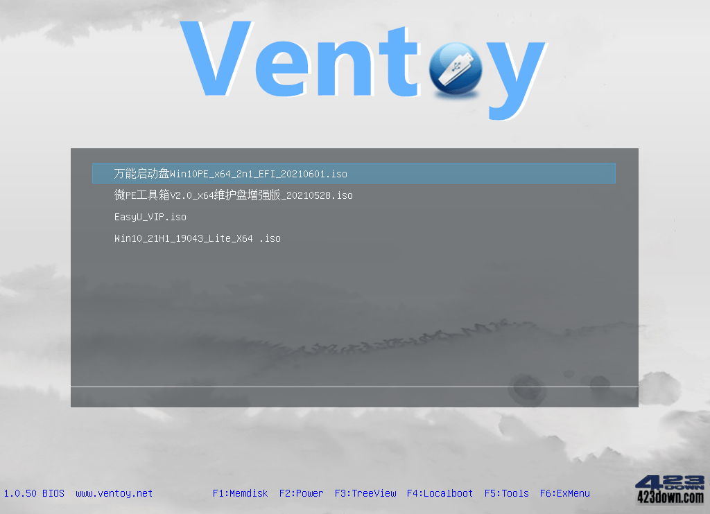 Ventoy v1.0.64_装机神器创建可启动U盘工具