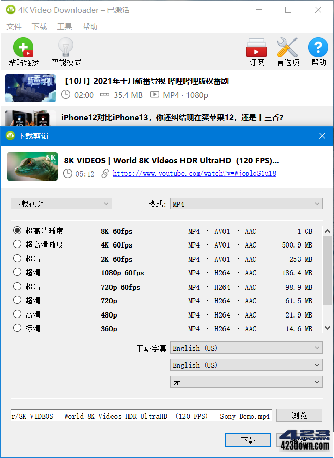 4K Video Downloader v4.22.2_Build_5190