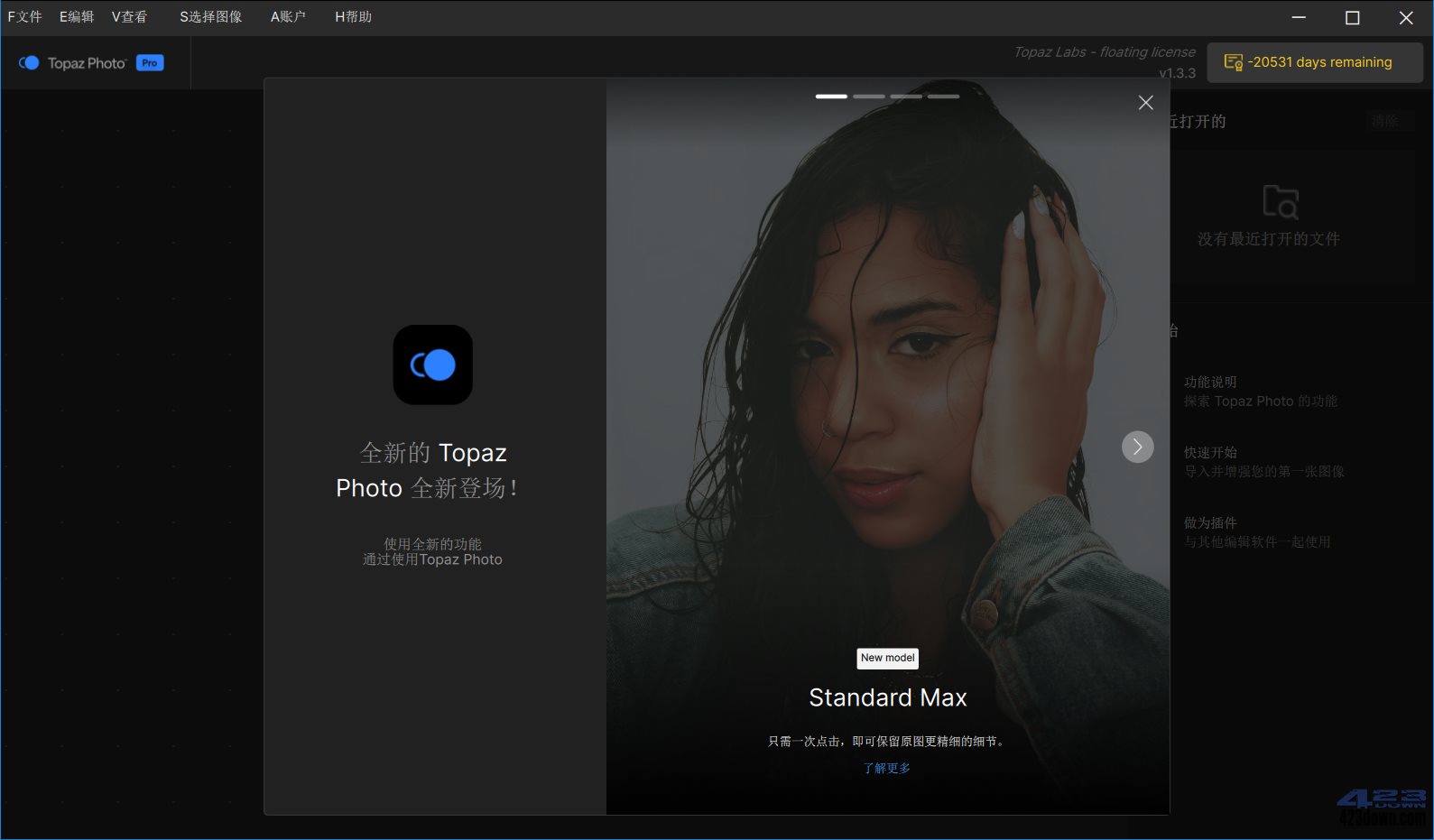 Topaz Photo汉化破解版v1.3.3.0 绿色便携版